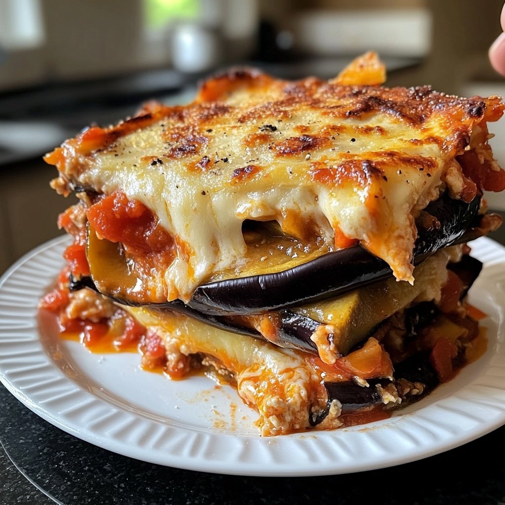 Gemüseauflauf mit Aubergine