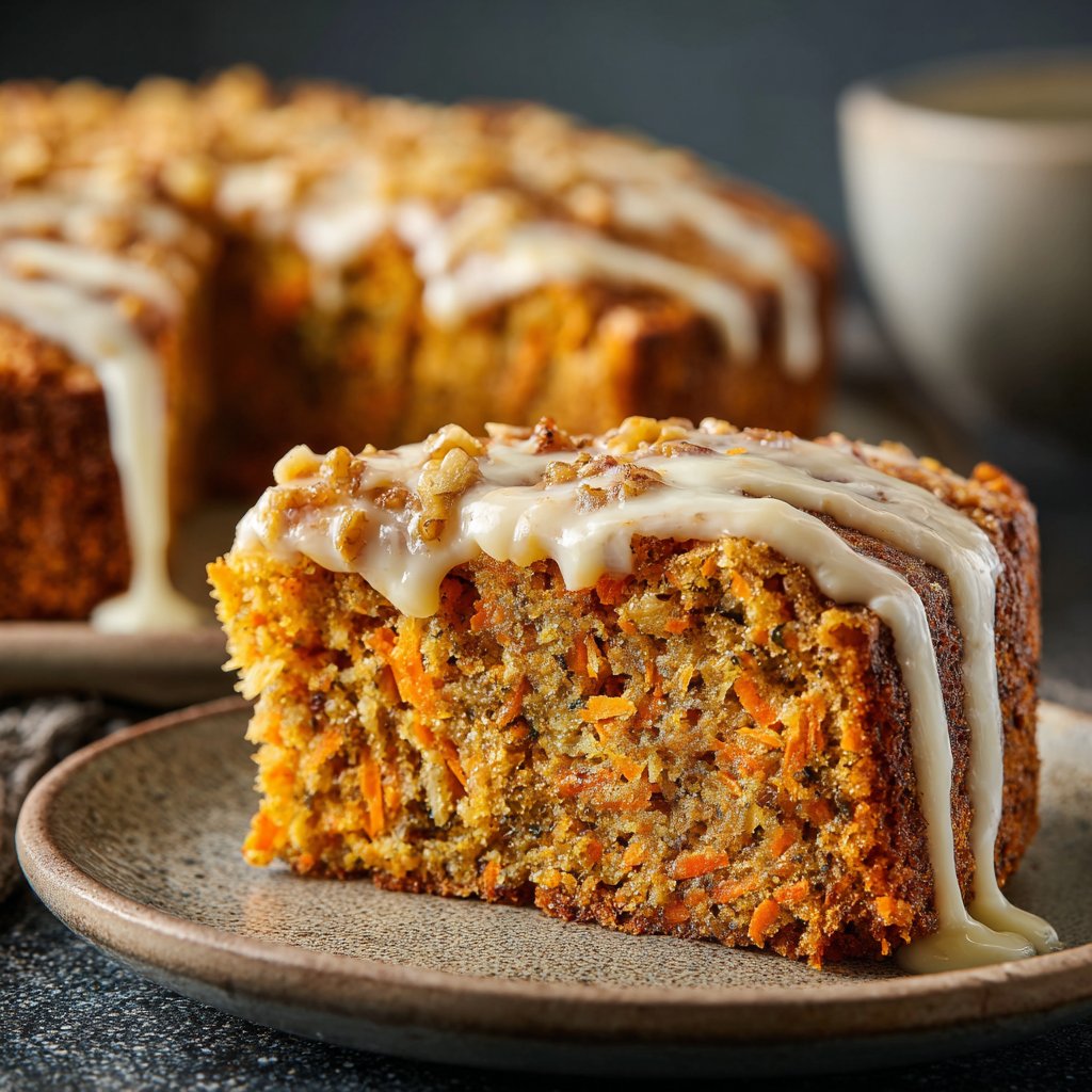 Karottenkuchen Mit Walnüssen