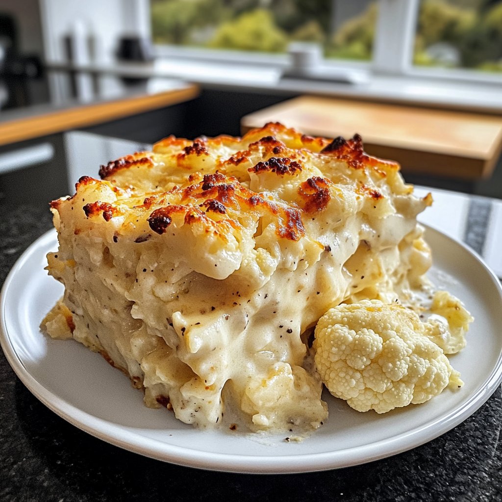 Gemüseauflauf mit Blumenkohl