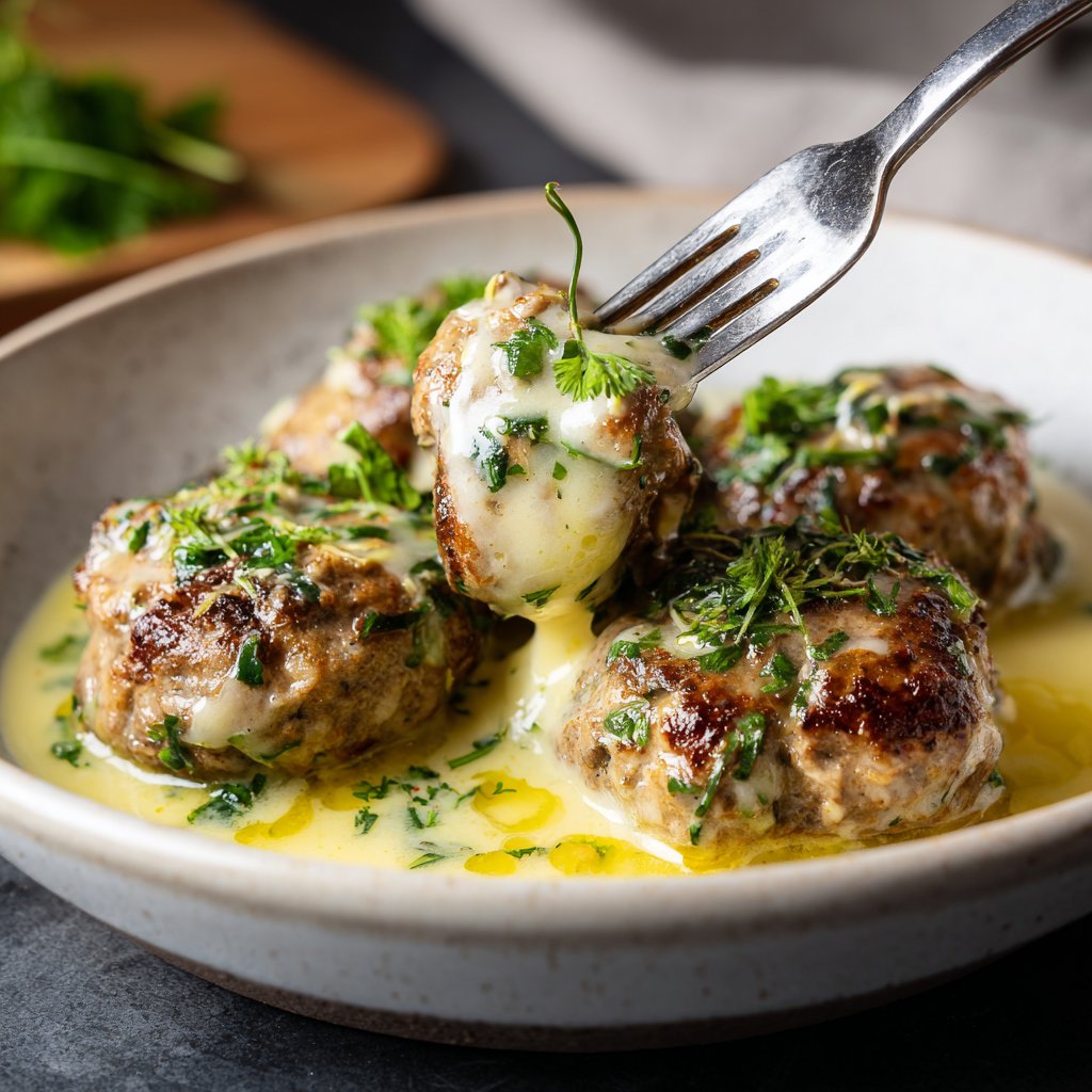 Kalbsmedaillons mit Zitronensauce