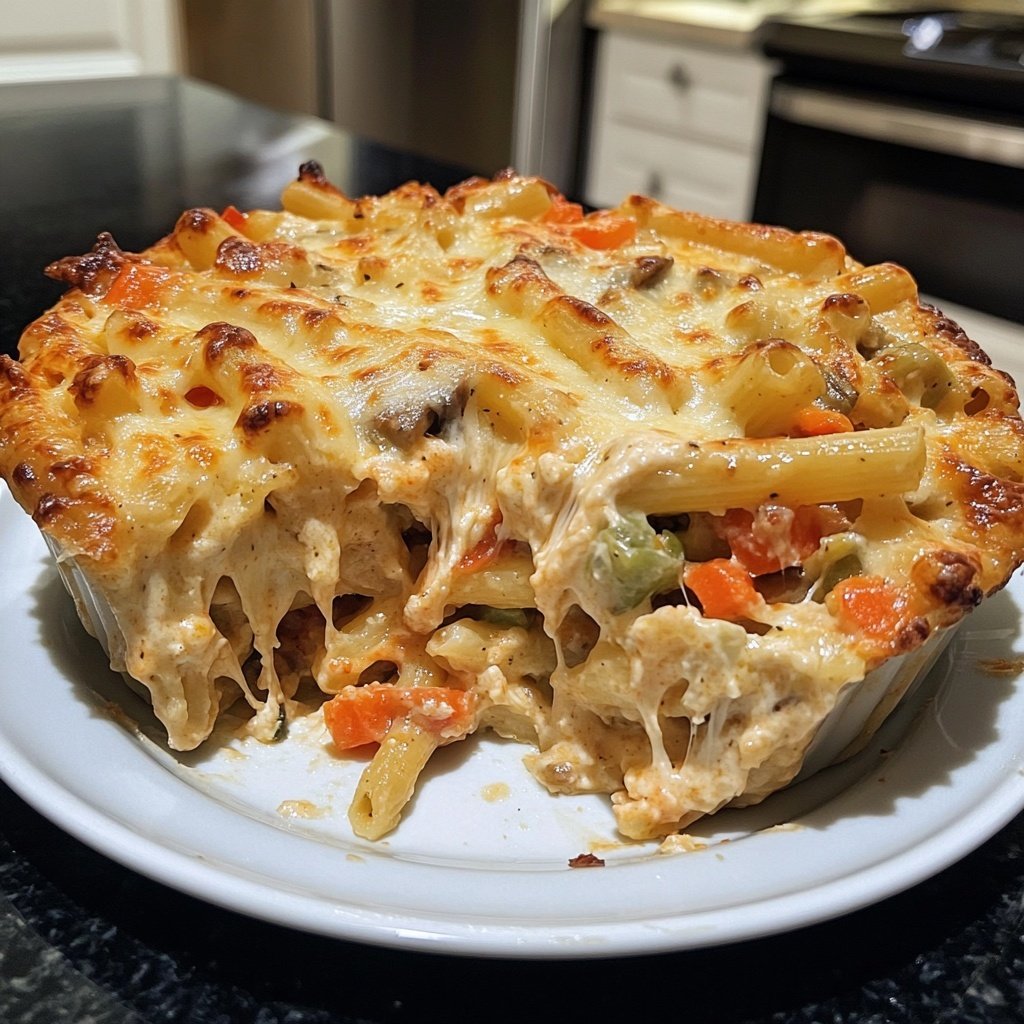 Nudelauflauf herzhaft