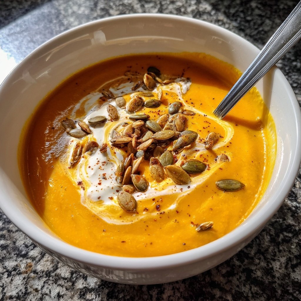 Kürbissuppe leicht bekömmlich