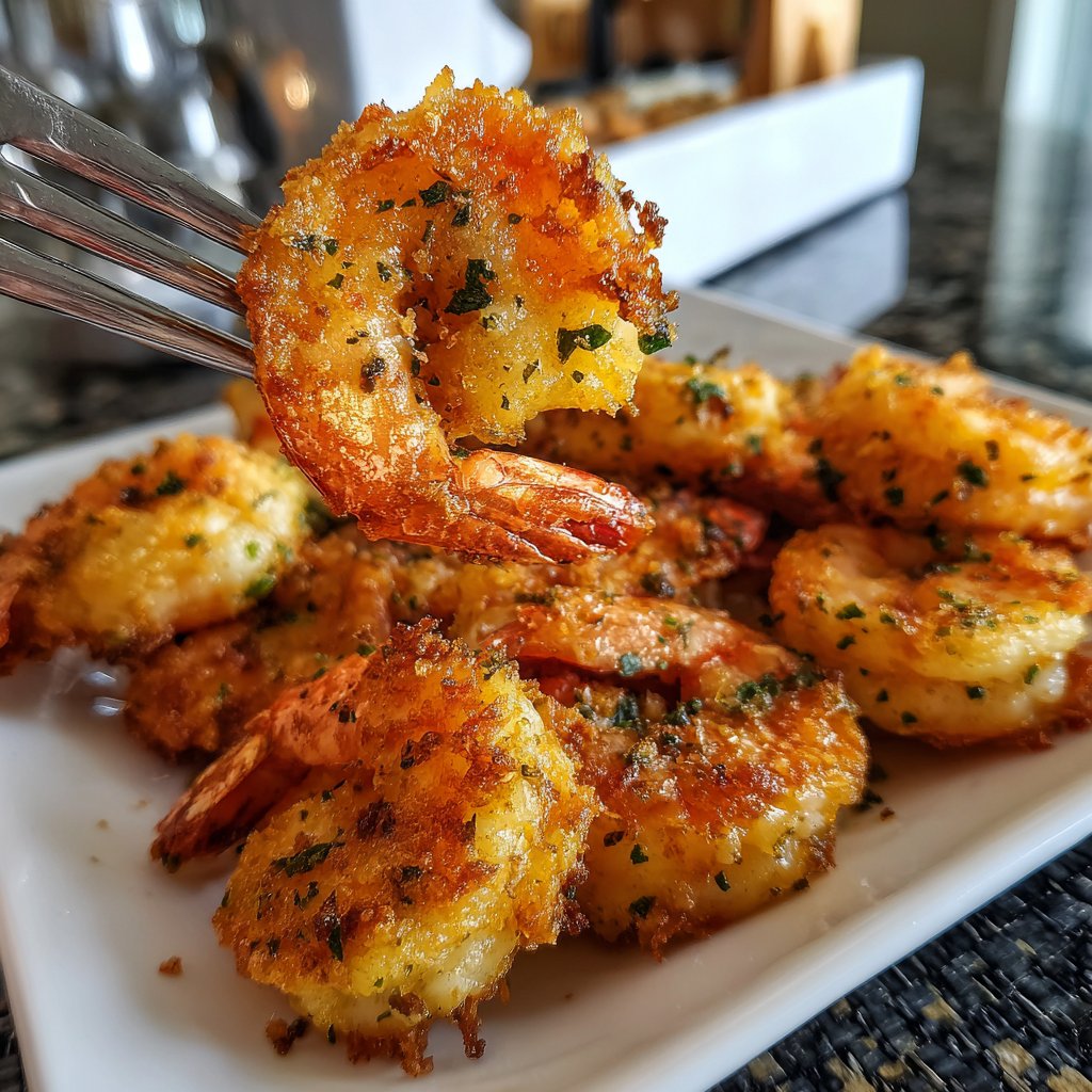 Garnelen in Knoblauchbutter