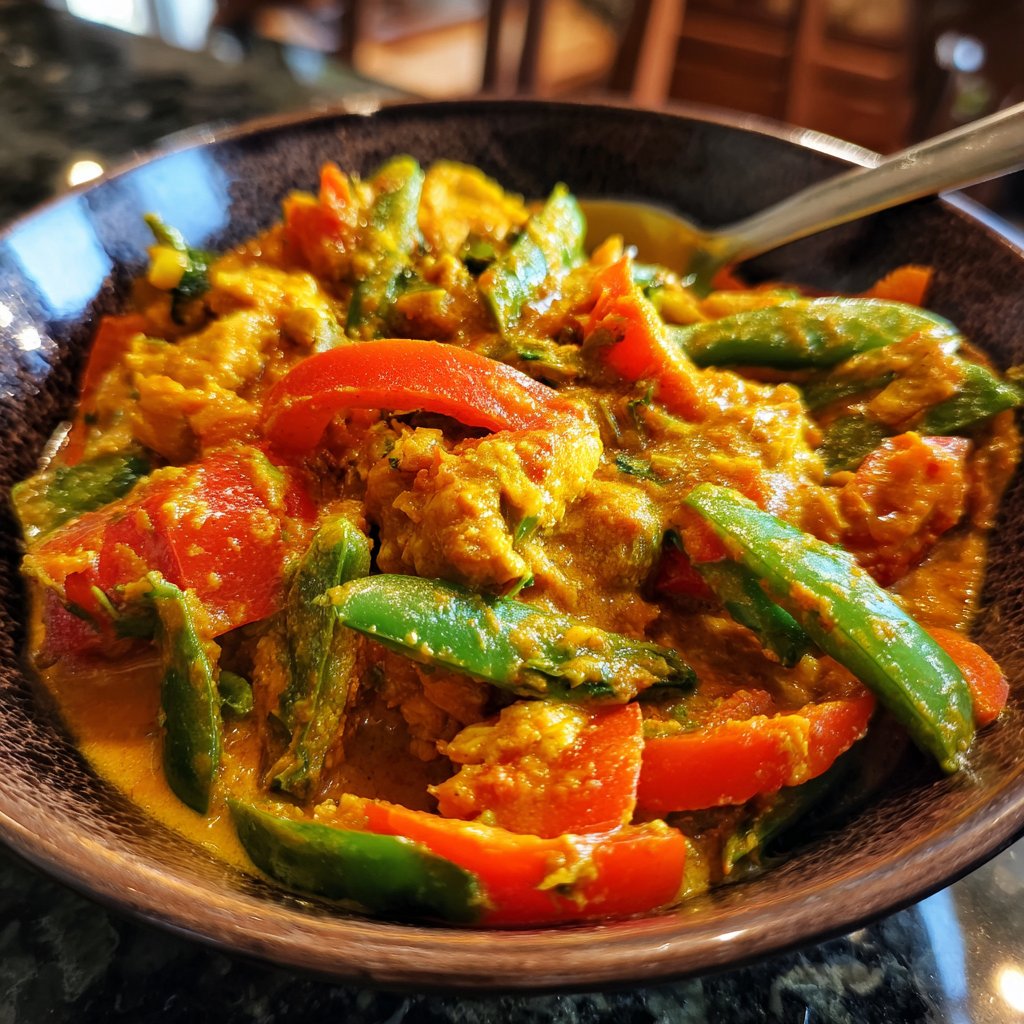 Kalorienarmes Gemüse Curry