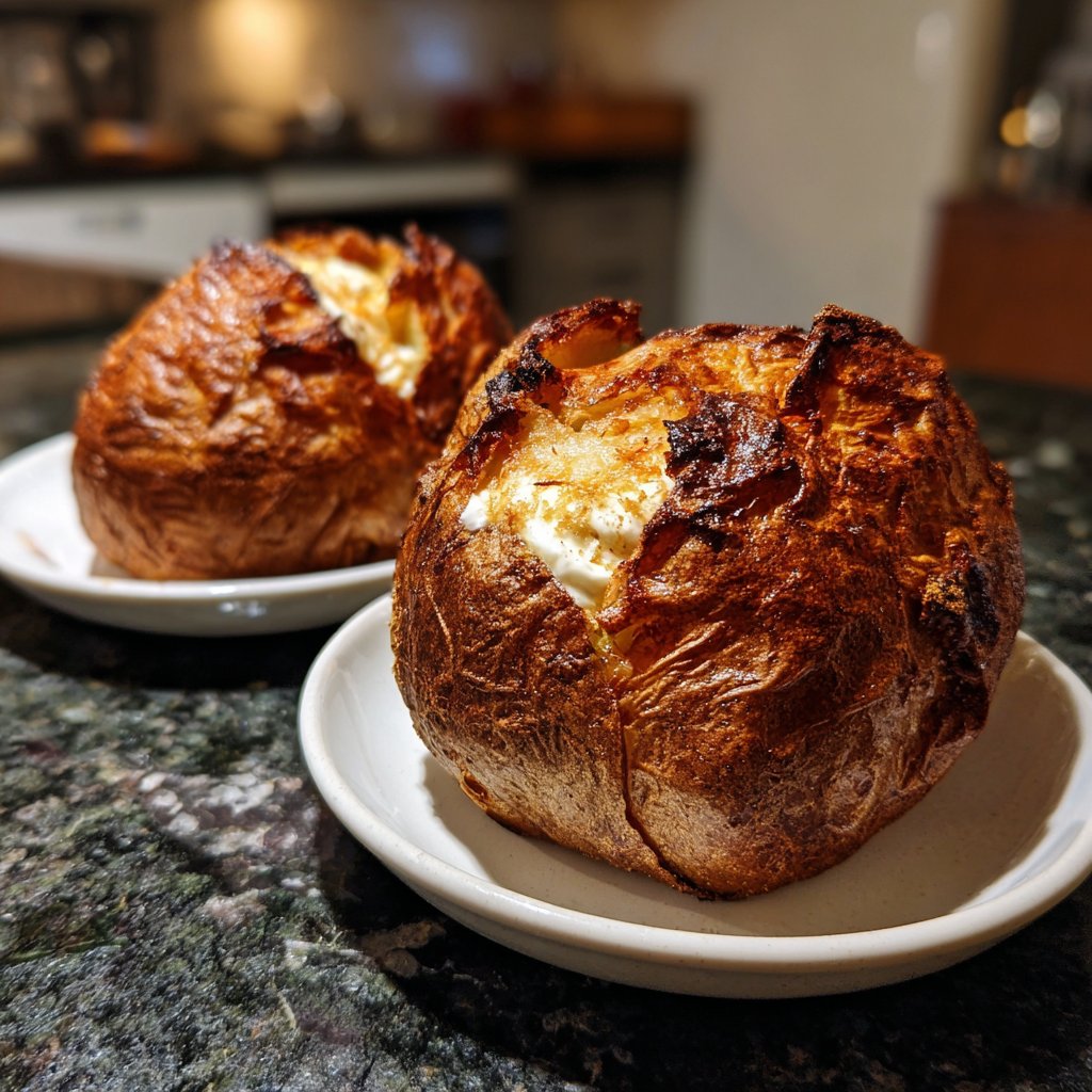 Ofenkartoffeln mit Zitronenjoghurt